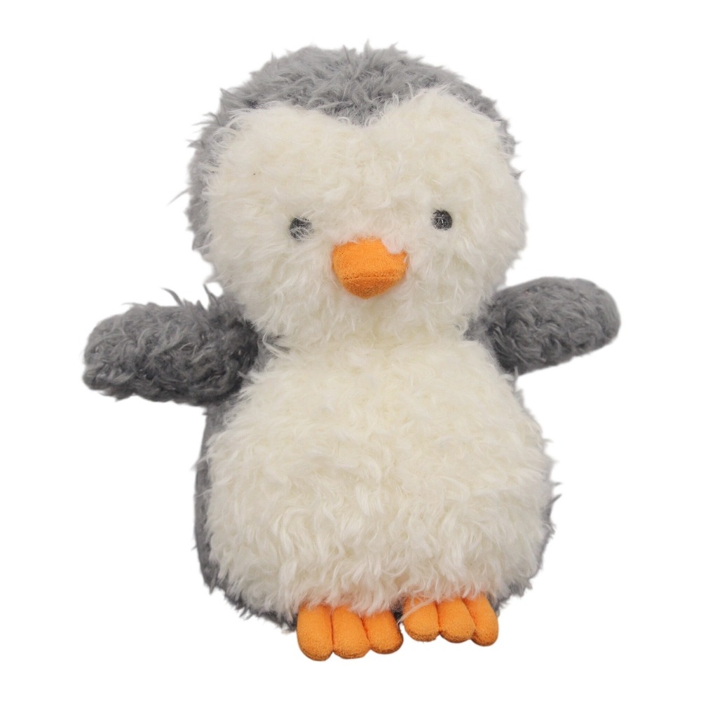 Jellycat Little Penguin Plush Stuffed Animal Grey Cream 7.25 Inch Toy